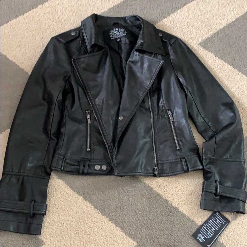 Blanc Noir Moto jacket